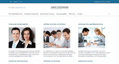 Desktop Screenshot of anke-hofmann.com